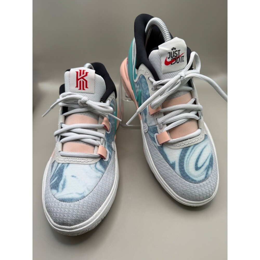 Nike Kyrie 8 Go Youth US 6 Blue Pink White Basketball Athletic Shoes DQ8076-002